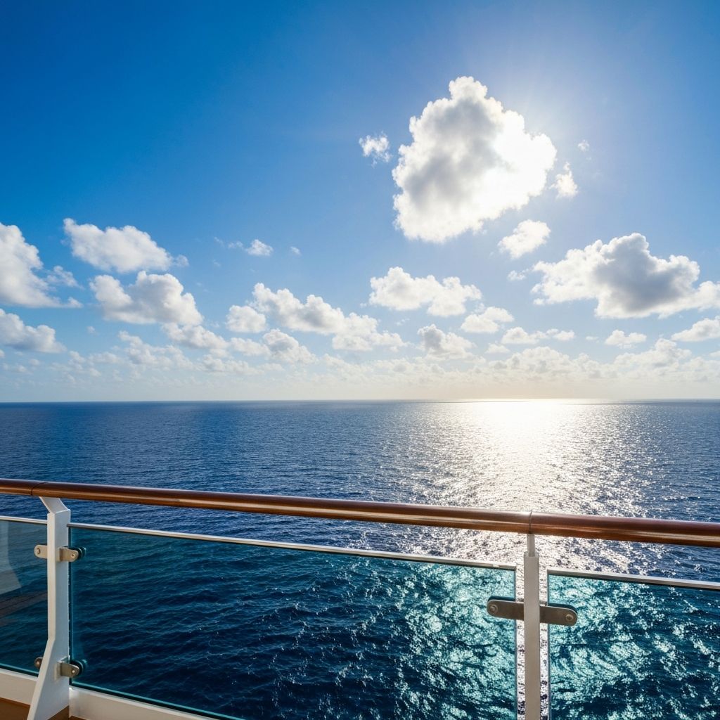 Палуба Oceanverra Voyage Deck с видом на океан